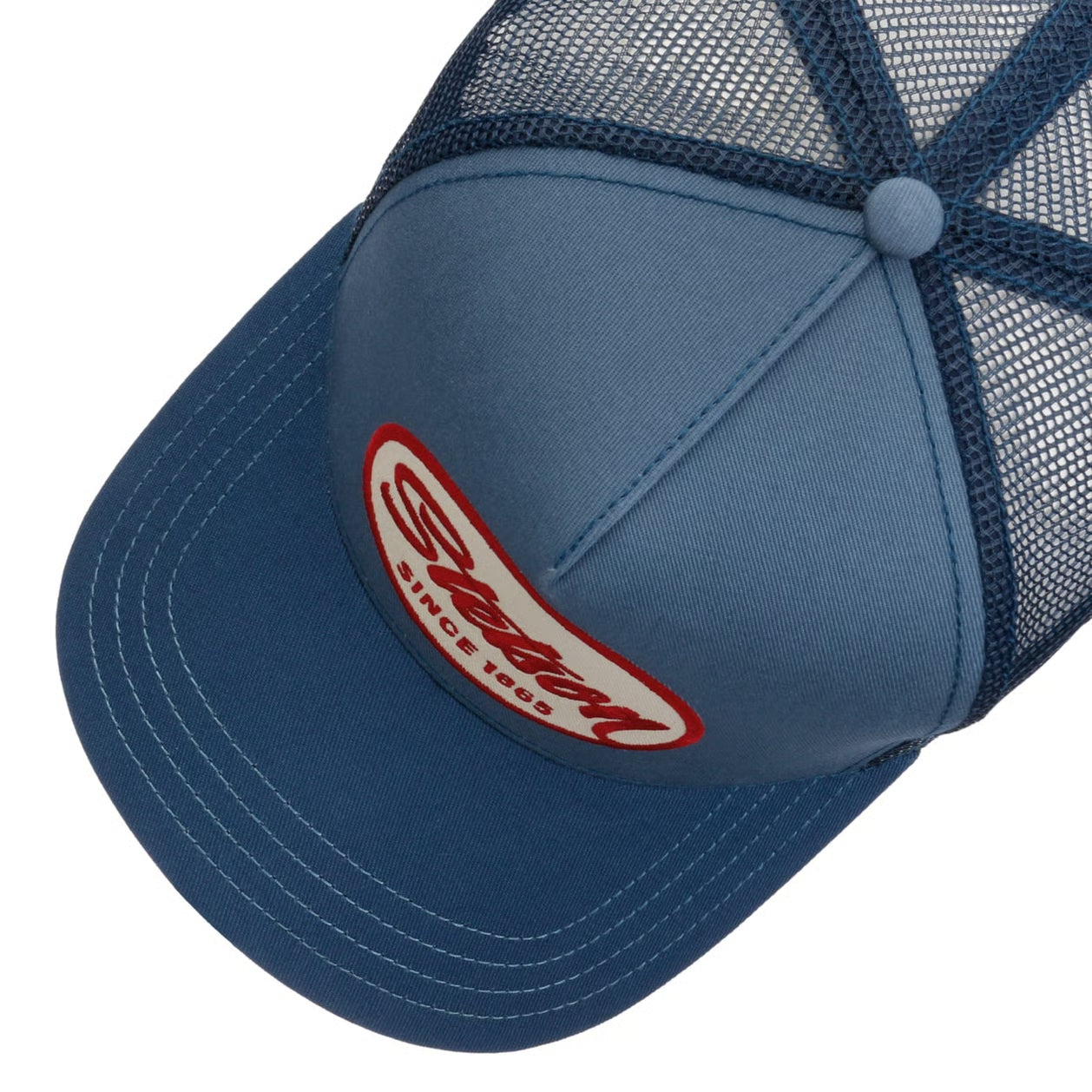 Engine Trucker Cap, Blue
