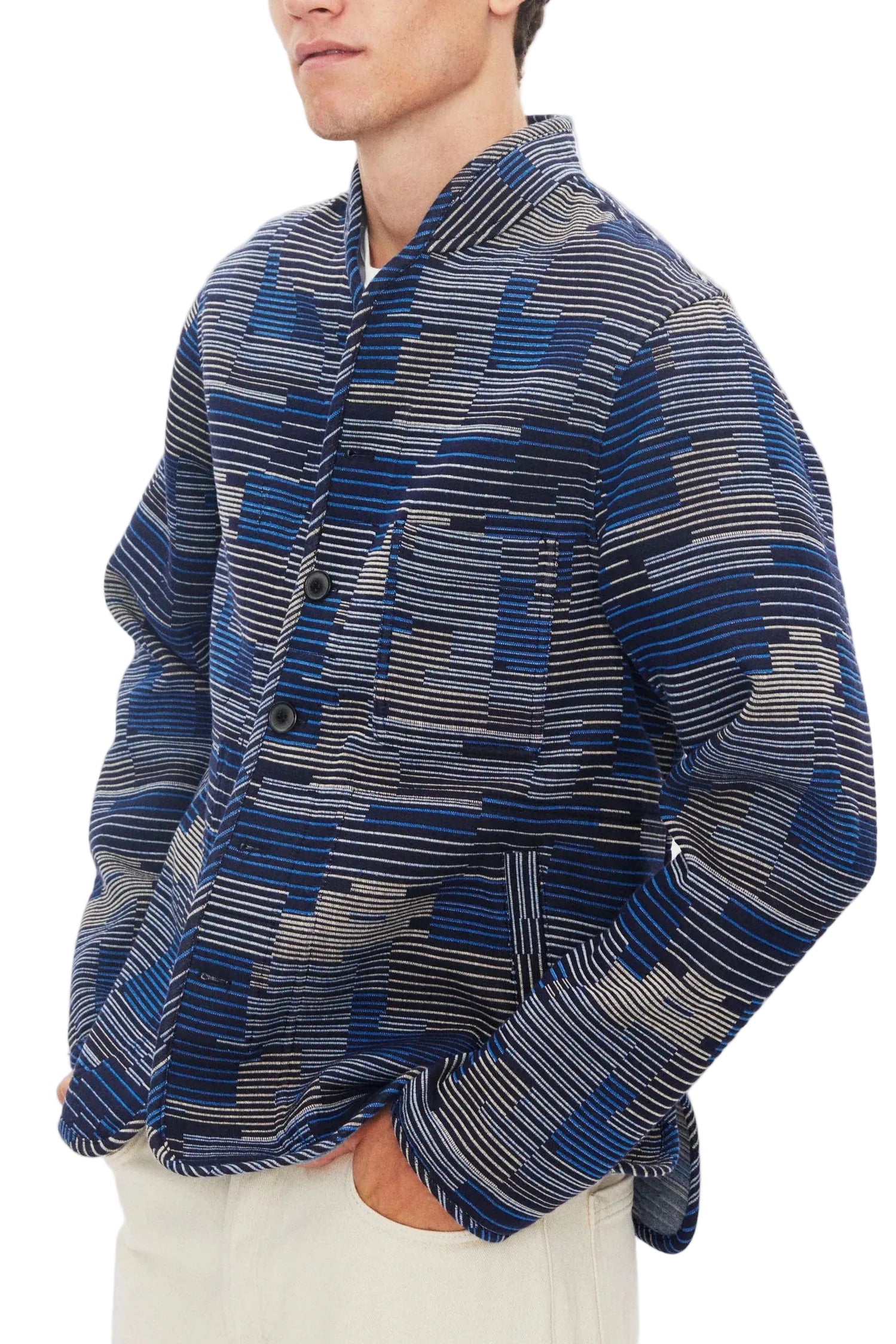 Erling, Refined Work Jacket, Blue Story-Skjorter-Hansen Garments-Motorious Copenhagen