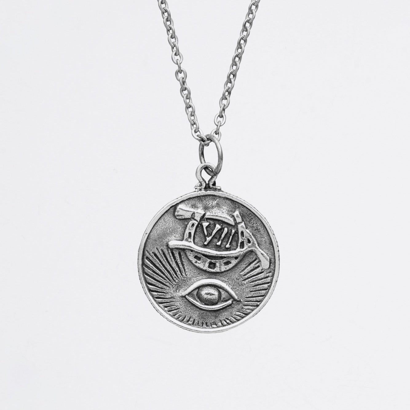 Explores Fortune Pendant, Silver-Ringe og Halskæder-O.P. Jewellery-Motorious Copenhagen