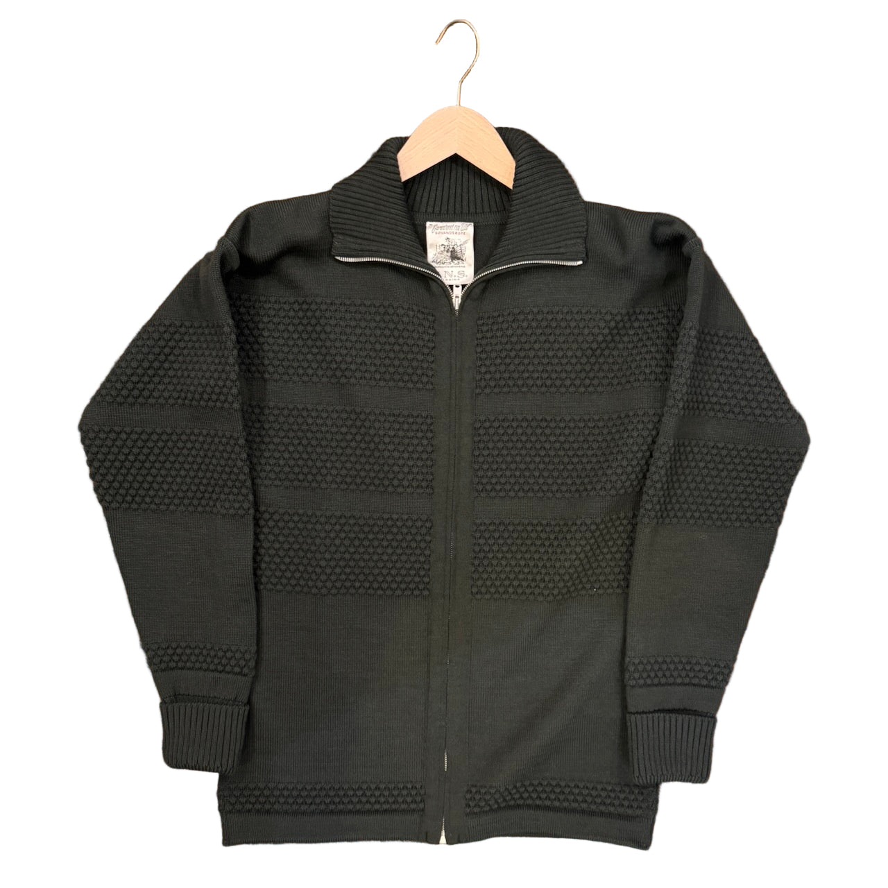 FISHERMAN Full Zip, Dark Forest Green-Sweatshirts-SNS Herning-Motorious Copenhagen