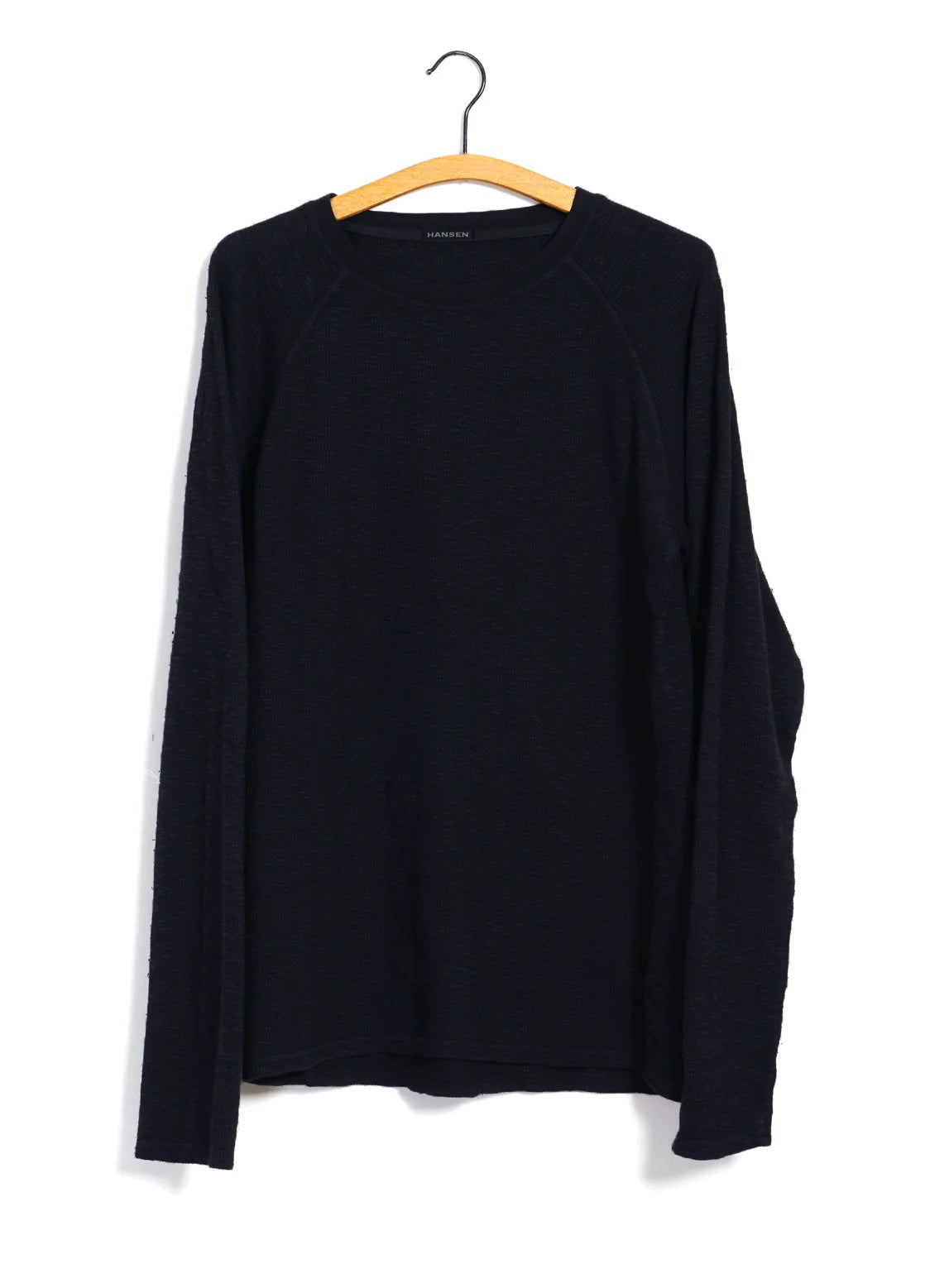 Felix, Raglan Long sleeve T-shirt, Black-T-shirts-Hansen Garments-Motorious Copenhagen