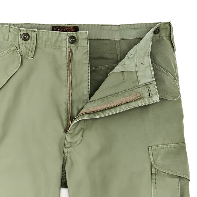 Field Cargo Shorts, Washed Fatigue Green-Shorts-Filson 1897-Motorious Copenhagen