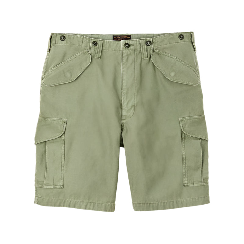 Field Cargo Shorts, Washed Fatigue Green-Shorts-Filson 1897-Motorious Copenhagen