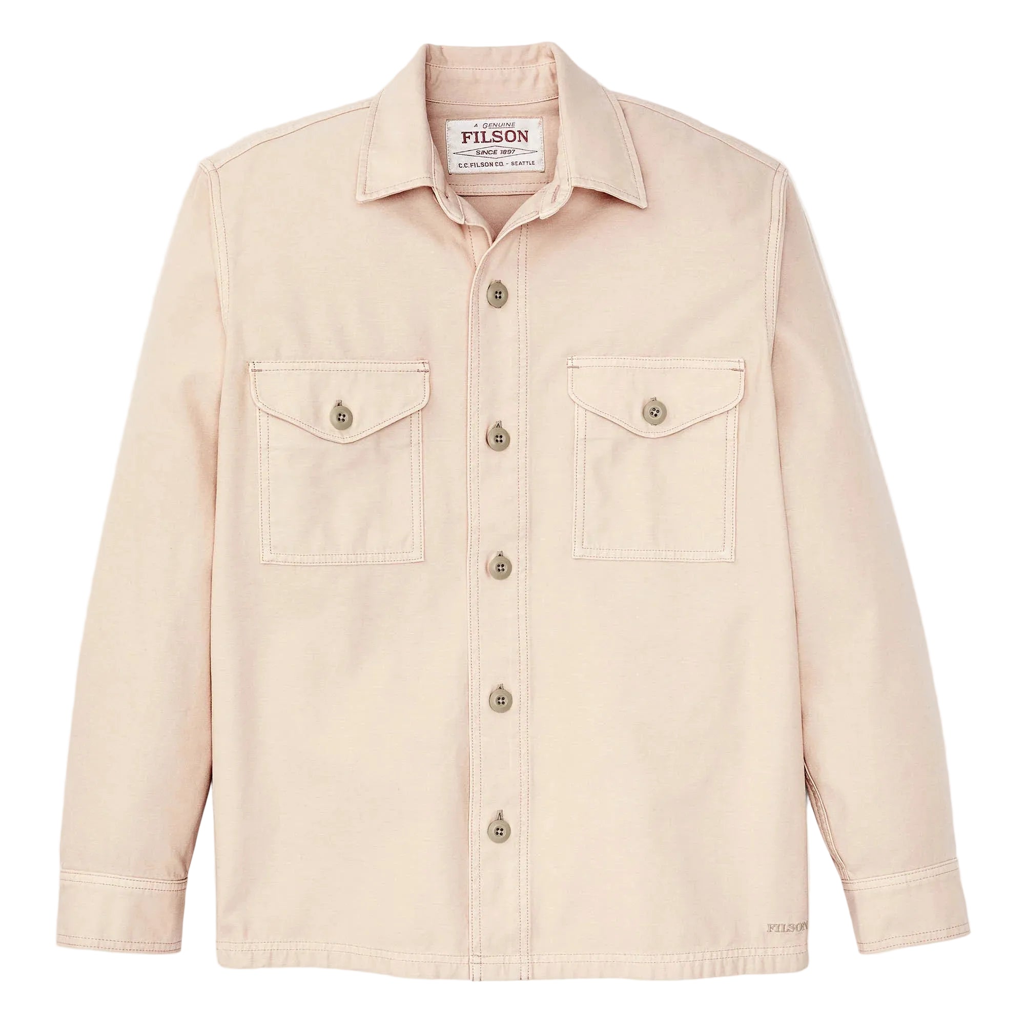 Field Jac-shirt, Washed Oatmeal-Skjorter-Filson 1897-Motorious Copenhagen