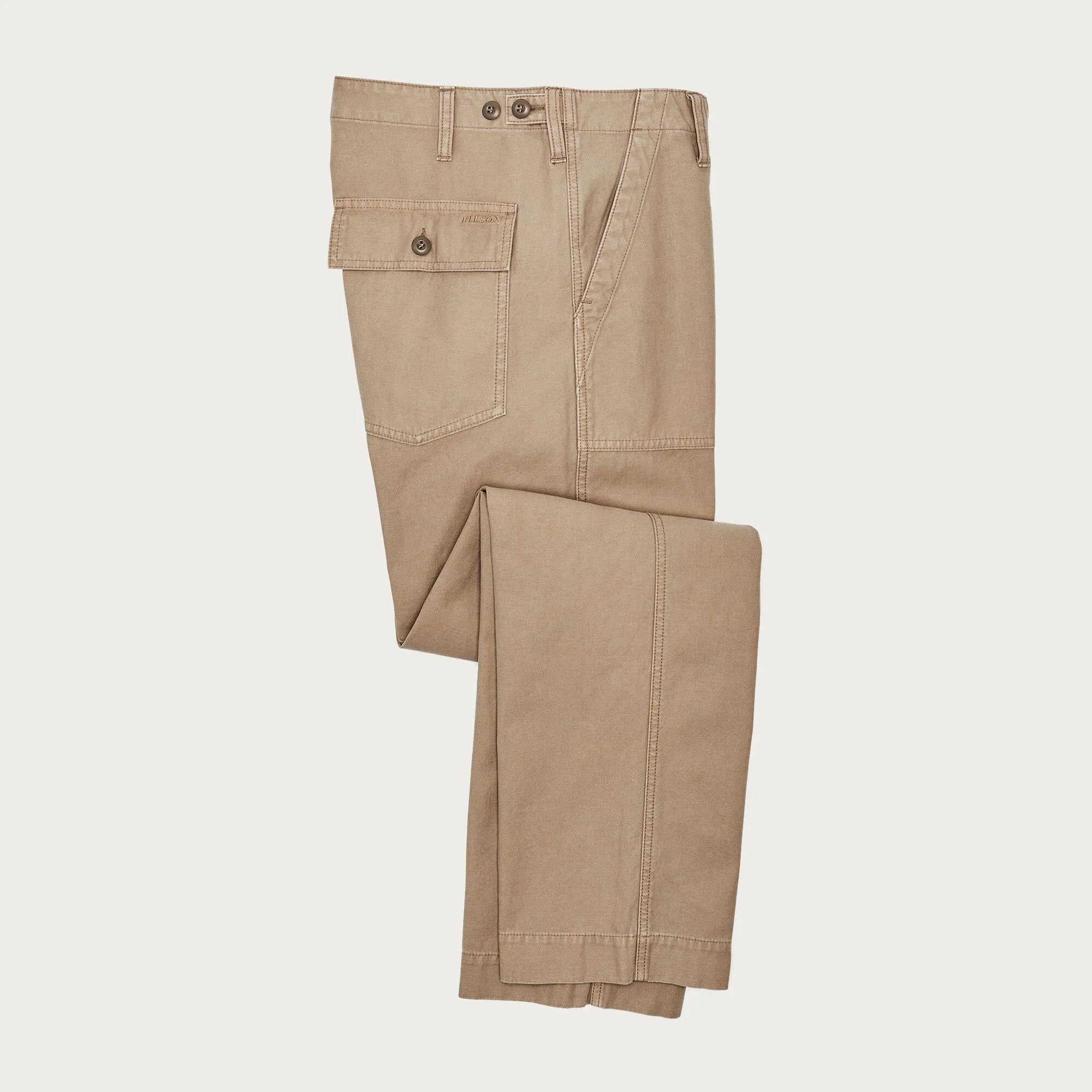 Field Supply Pants, Grey Khaki-Bukser-Filson 1897-Motorious Copenhagen