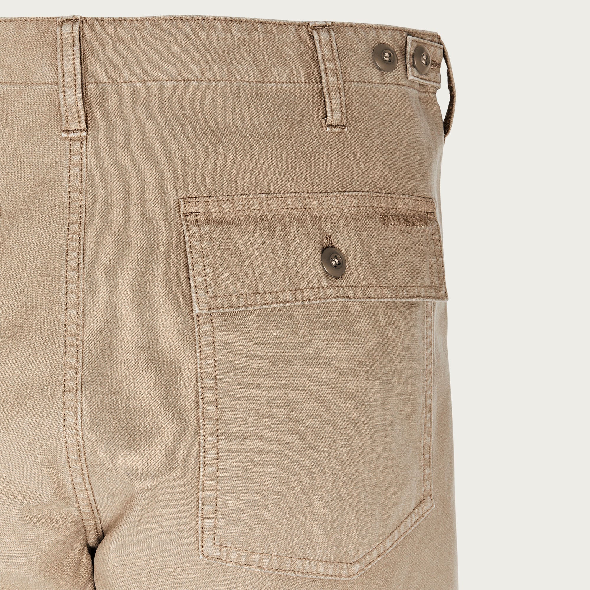 Field Supply Pants, Grey Khaki-Bukser-Filson 1897-Motorious Copenhagen