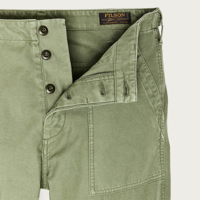 Field Supply Pants, Washed Fatigue Green-Bukser-Filson 1897-Motorious Copenhagen