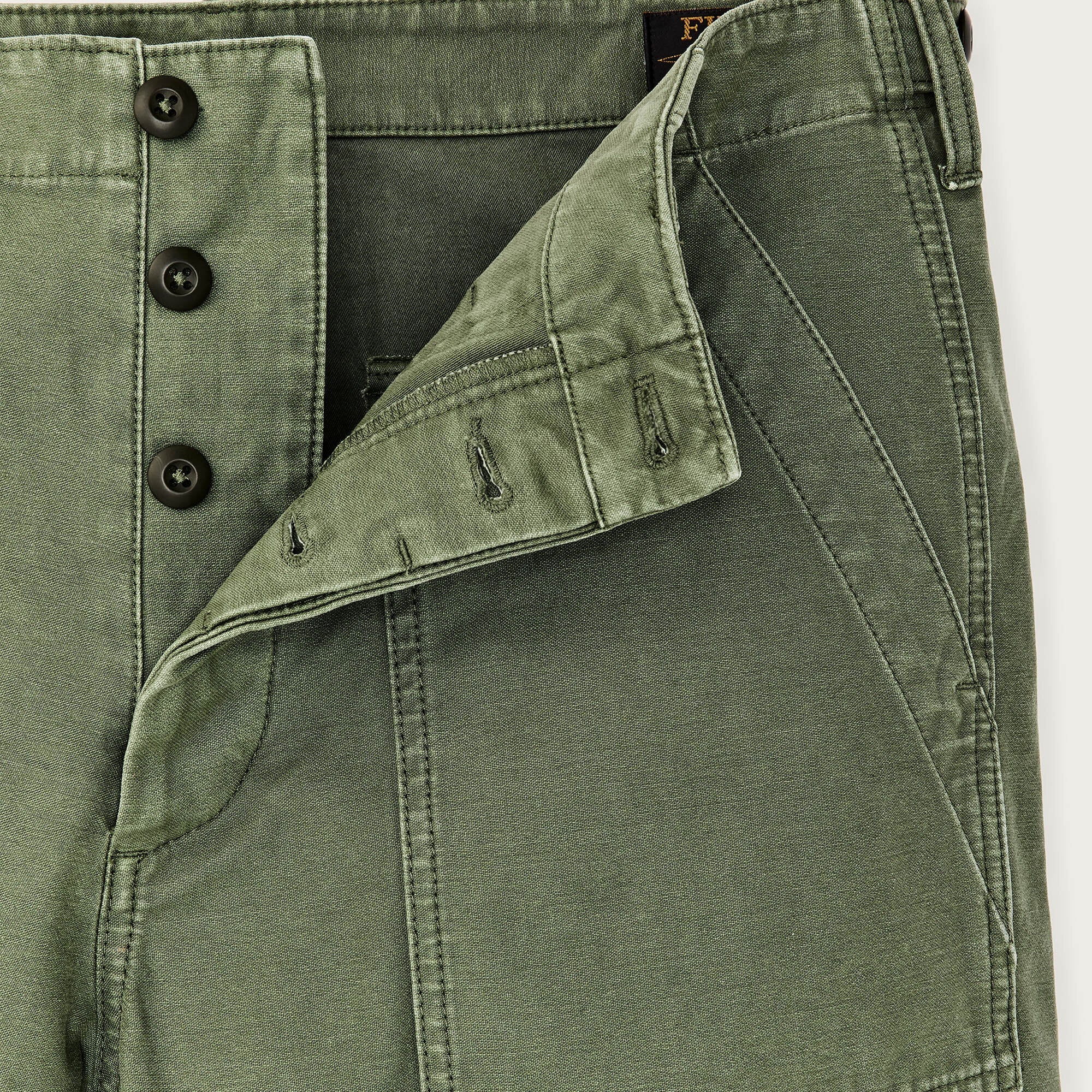 Field Supply Shorts, Washed Fatigue Green-Shorts-Filson 1897-Motorious Copenhagen