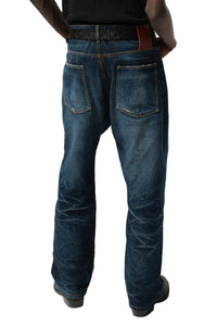 Fit 36 FL, Heavy Selvedge Denim, Indigo, Worn out-Bukser-Eat Dust-Motorious Copenhagen