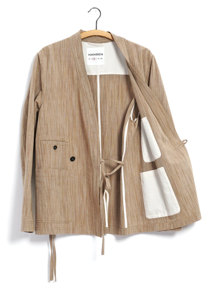 Folke, Eastern Style Blazer, Sepia-Blazere-Hansen Garments-Motorious Copenhagen