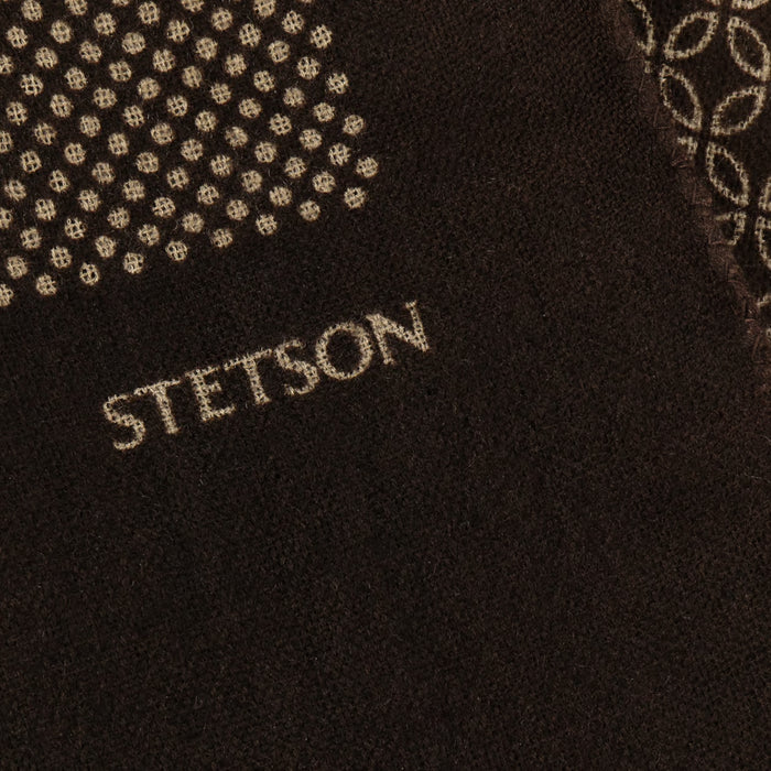 Forest, Wool Scarf, Brown-Halstørklæder-Stetson-Motorious Copenhagen