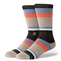 Frankfurt Crew Socks, String Grey-Sokker-Stance-Motorious Copenhagen