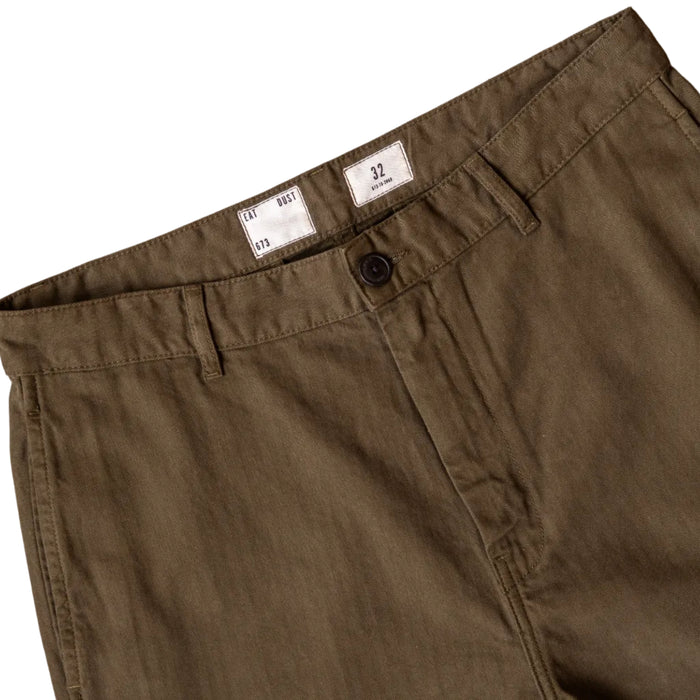 Frisco Chino, Herringbone Twill, Brown-Bukser-Eat Dust-Motorious Copenhagen