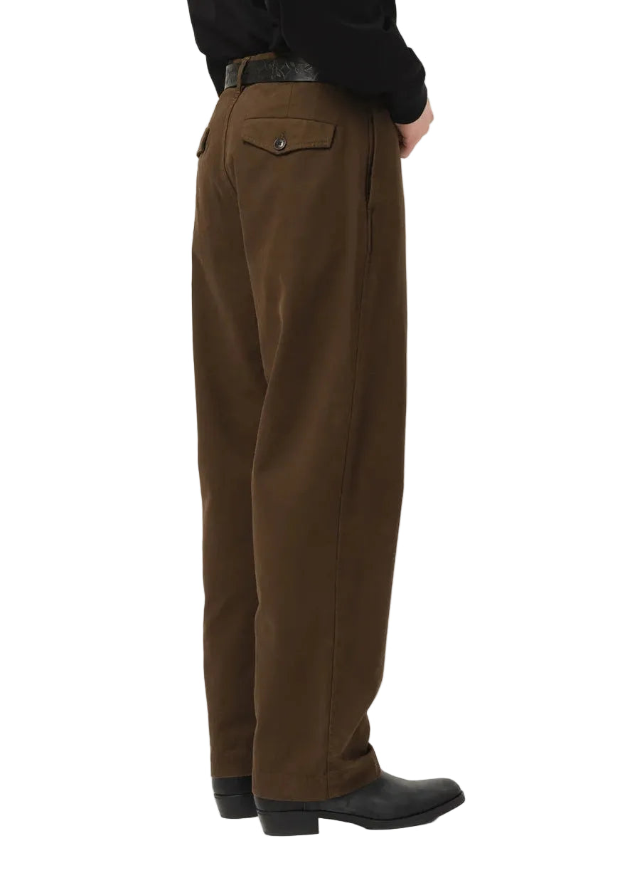 Frisco Chino, Herringbone Twill, Brown-Bukser-Eat Dust-Motorious Copenhagen