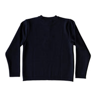 GIVEN-III crew neck, Rund hals, Navy blue-Sweatshirts-SNS Herning-Motorious Copenhagen