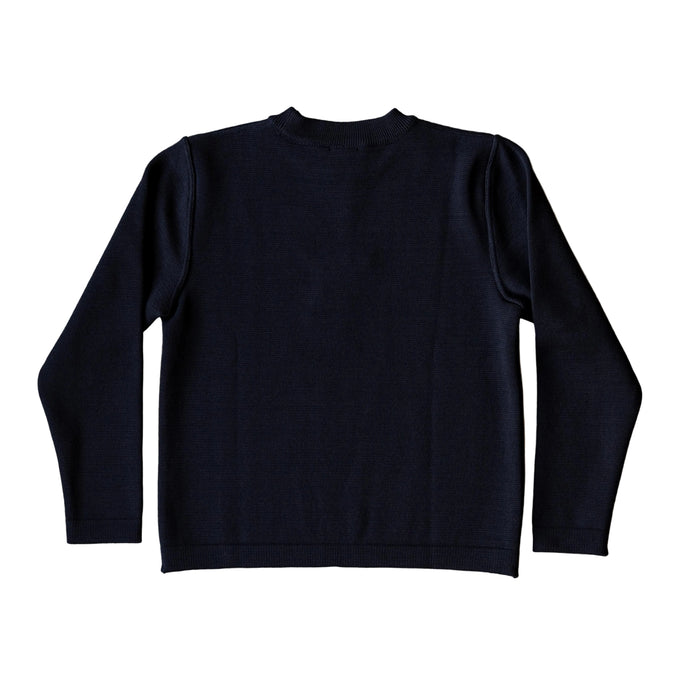 GIVEN-III crew neck, Rund hals, Navy blue-Sweatshirts-SNS Herning-Motorious Copenhagen