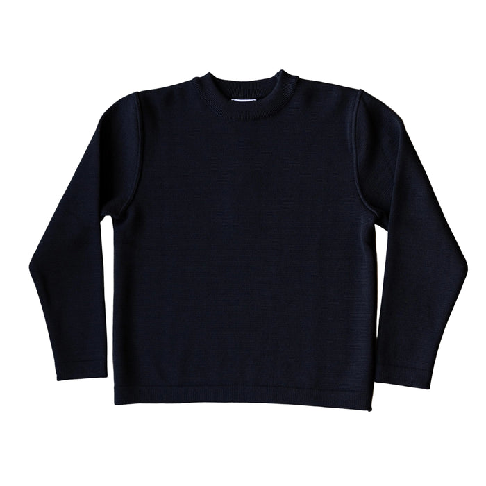 GIVEN-III crew neck, Rund hals, Navy blue-Sweatshirts-SNS Herning-Motorious Copenhagen