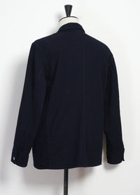 Gary, Chore Jacket, Dobby Indigo-Blazere-Hansen Garments-Motorious Copenhagen