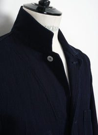 Gary, Chore Jacket, Dobby Indigo-Blazere-Hansen Garments-Motorious Copenhagen