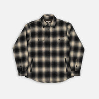 Glenn, Padded Shadow Check Shirt, Black-Jakker-Nudie Jeans-Motorious Copenhagen
