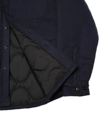 Glenn, Padded shirt, Flannel, Blueberry-Jakker-Nudie Jeans-Motorious Copenhagen