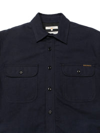 Glenn, Padded shirt, Flannel, Blueberry-Jakker-Nudie Jeans-Motorious Copenhagen