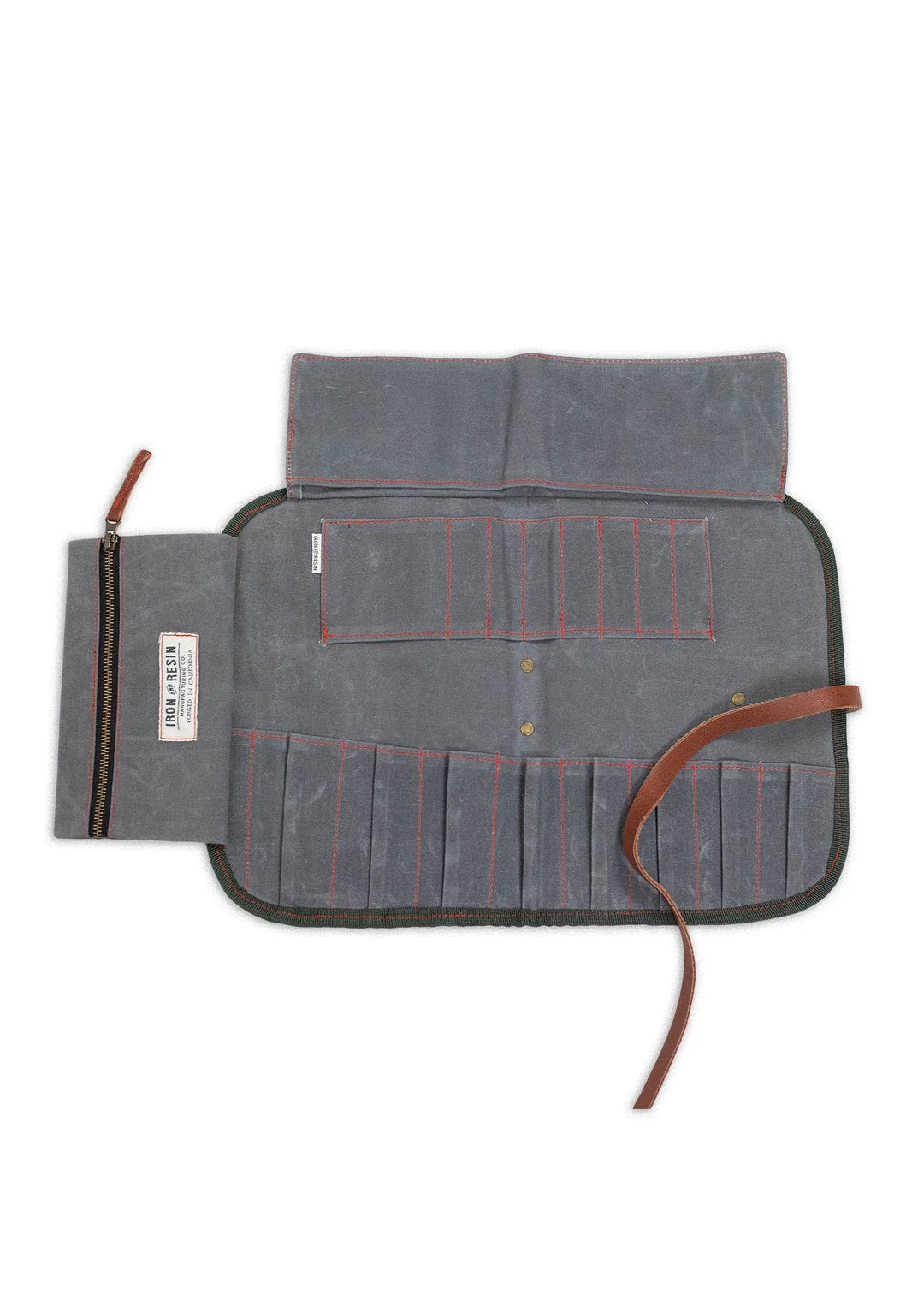 Great Plains Tool Roll, Buffalo/Canvas-Tasker-Iron & Resin-Motorious Copenhagen