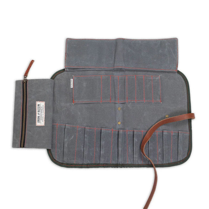 Great Plains Tool Roll, Buffalo/Canvas-Tasker-Iron & Resin-Motorious Copenhagen