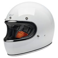 Gringo Helmet, Gloss White (ECE 06)-Hjelme-Biltwell-Motorious Copenhagen