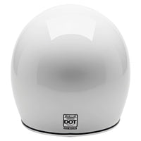 Gringo Helmet, Gloss White (ECE 06)-Hjelme-Biltwell-Motorious Copenhagen