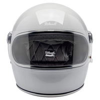 Gringo S Helmet, Gloss White (ECE 06)-Hjelme-Biltwell-Motorious Copenhagen