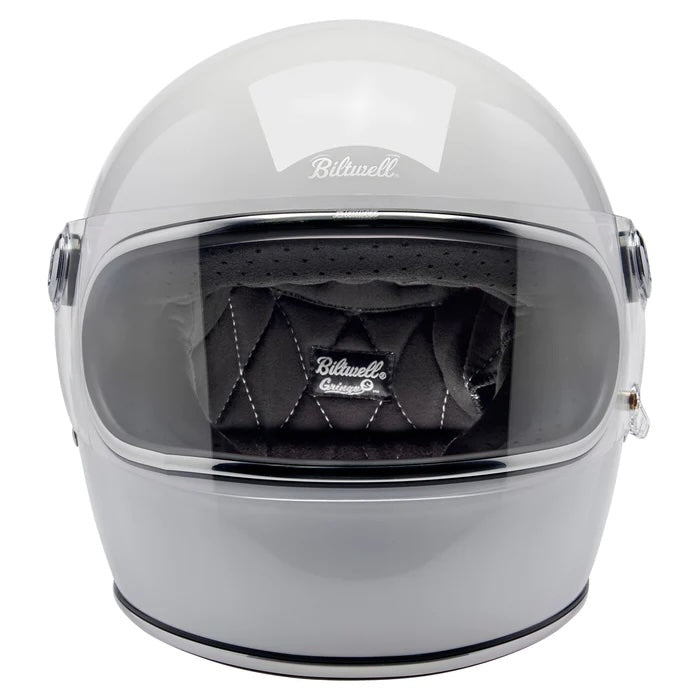 Gringo S Helmet, Gloss White (ECE 06)-Hjelme-Biltwell-Motorious Copenhagen