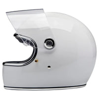 Gringo S Helmet, Gloss White (ECE 06)-Hjelme-Biltwell-Motorious Copenhagen