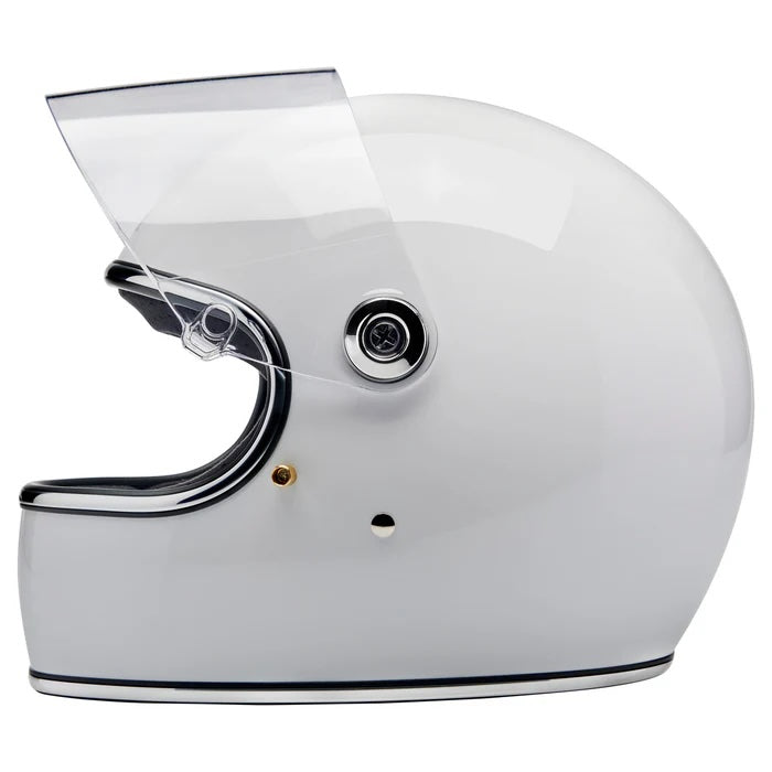 Gringo S Helmet, Gloss White (ECE 06)-Hjelme-Biltwell-Motorious Copenhagen