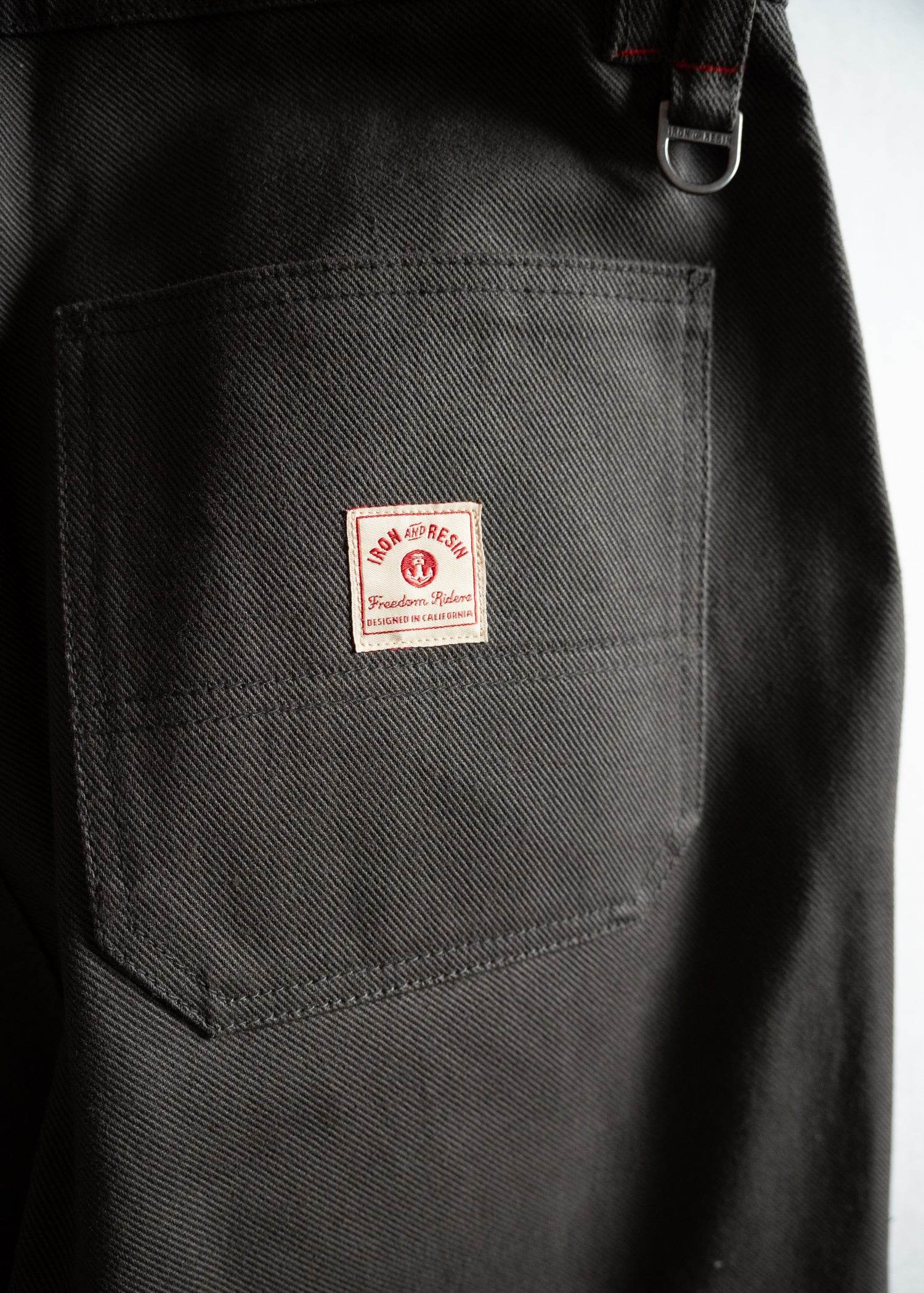 Harrison Heavy Twill Pant, Charcoal-Bukser-Iron & Resin-Motorious Copenhagen