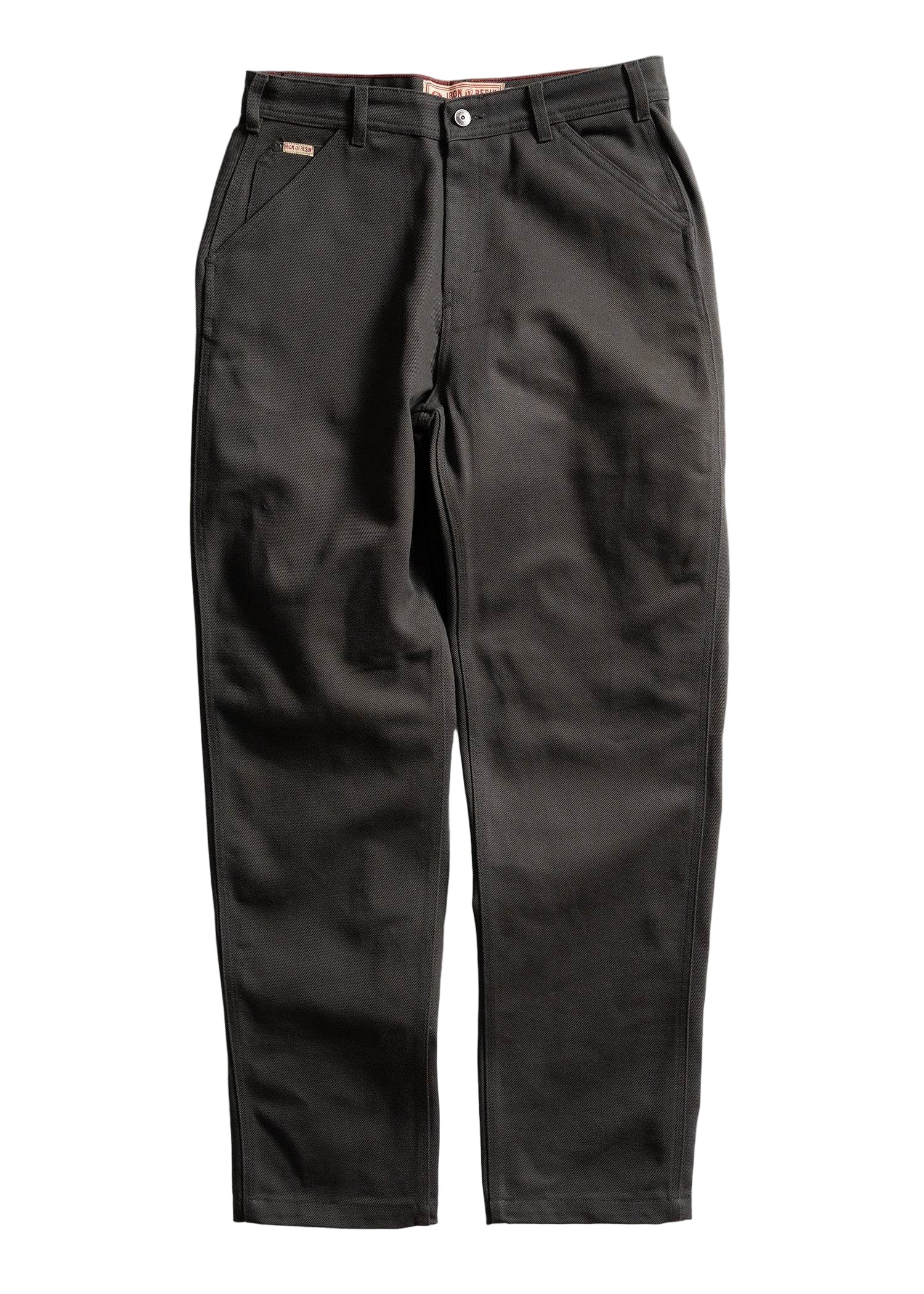 Harrison Heavy Twill Pant, Charcoal-Bukser-Iron & Resin-Motorious Copenhagen