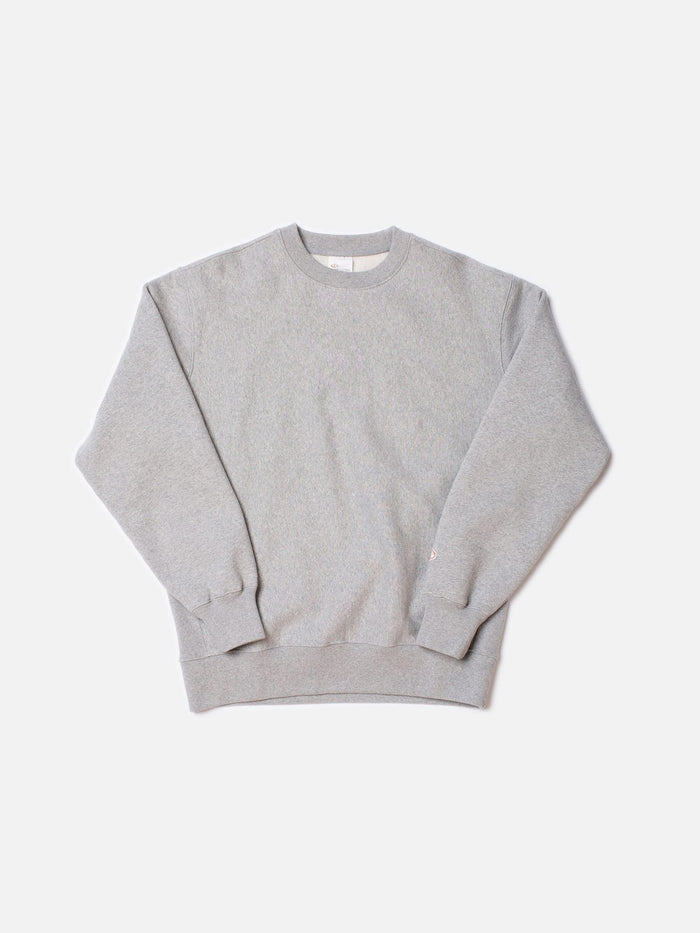 Hasse Crew Neck, Grey Melange-Sweatshirts-Nudie Jeans-Motorious Copenhagen