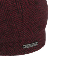 Hatteras Classic Wool Flat Cap, Dark Red-Hatte og Caps-Stetson-Motorious Copenhagen