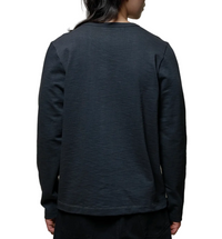 Heavyweight Longsleeve, Loopwheeled Relaxed Fit, Charcoal-T-shirts-Merz b. Schwanen-Motorious Copenhagen