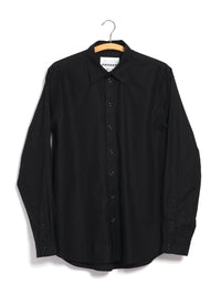 Henri, Classic Shirt, Black-Skjorter-Hansen Garments-Motorious Copenhagen