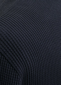 Hermann, Long Sleeve Henley, Blue Grey-T-shirts-Hansen Garments-Motorious Copenhagen