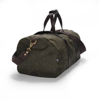 Holdall Duffle, Light Waxed, Green-Tasker-Croots England-Motorious Copenhagen