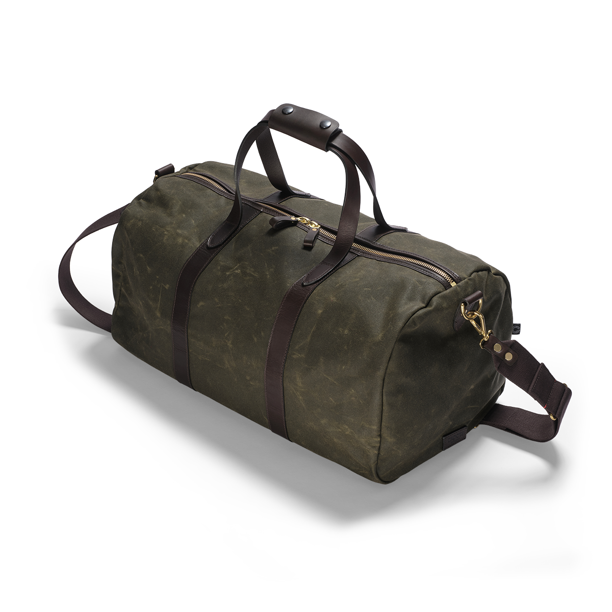 Holdall Duffle, Light Waxed, Green-Tasker-Croots England-Motorious Copenhagen
