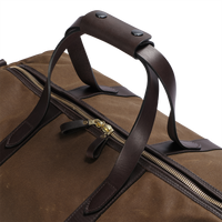 Holdall Duffle, Light Waxed, Sandstone-Tasker-Croots England-Motorious Copenhagen