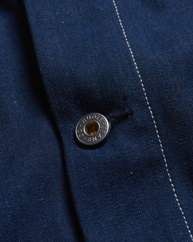 Howie Chore Jacket, Utility Denim-Jakker-Nudie Jeans-Motorious Copenhagen