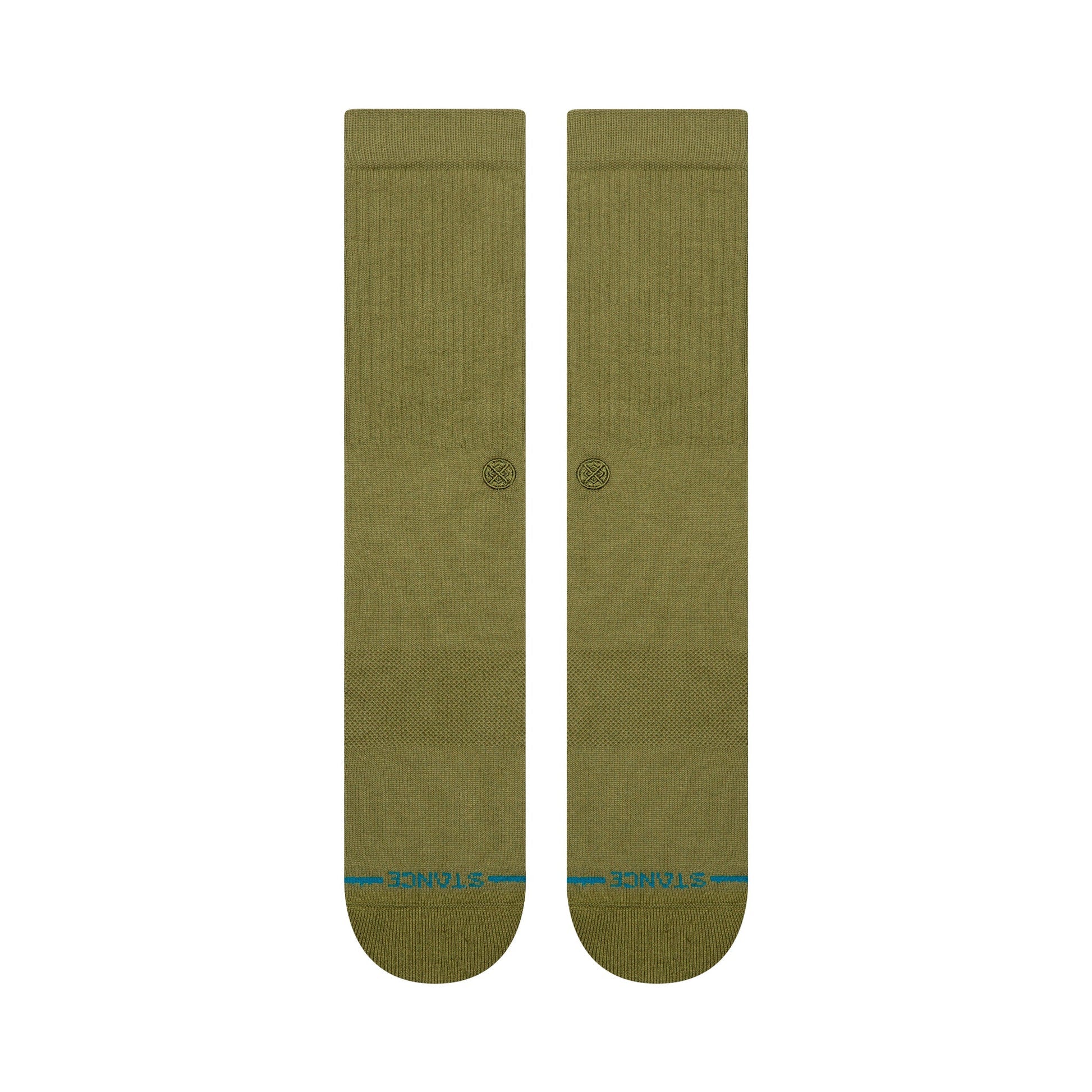 Icon Crew Socks, Olive-Sokker-Stance-Motorious Copenhagen
