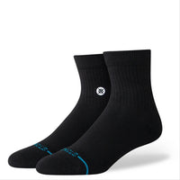 Icon Quarter Socks, Black-Sokker-Stance-Motorious Copenhagen
