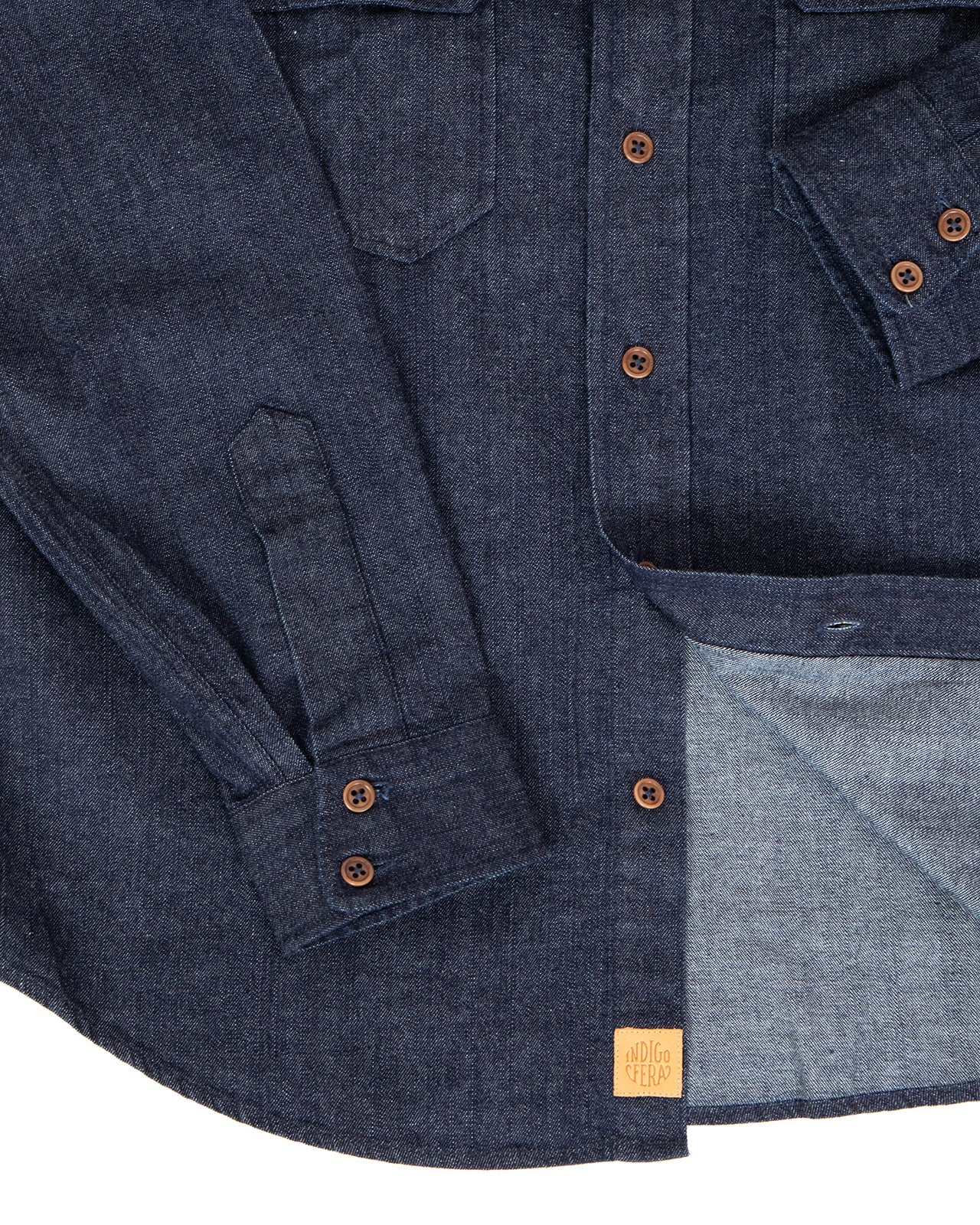 Alamo Shirt, 8oz Denim, Indigo