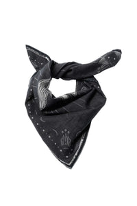 Ingrid Bandana, Counterpoints, Black-Halstørklæder-Nudie Jeans-Motorious Copenhagen