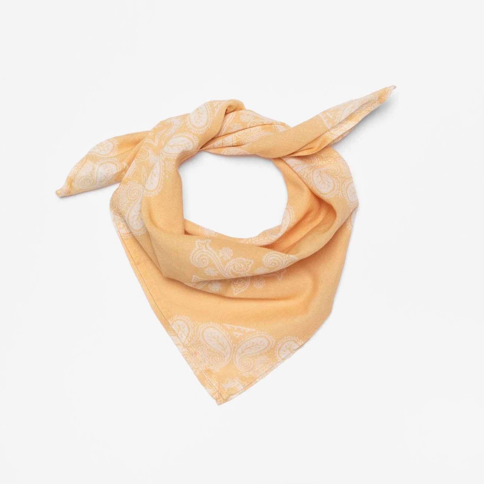 Ingrid Bandana, Paisley, Mustard-Halstørklæder-Nudie Jeans-Motorious Copenhagen